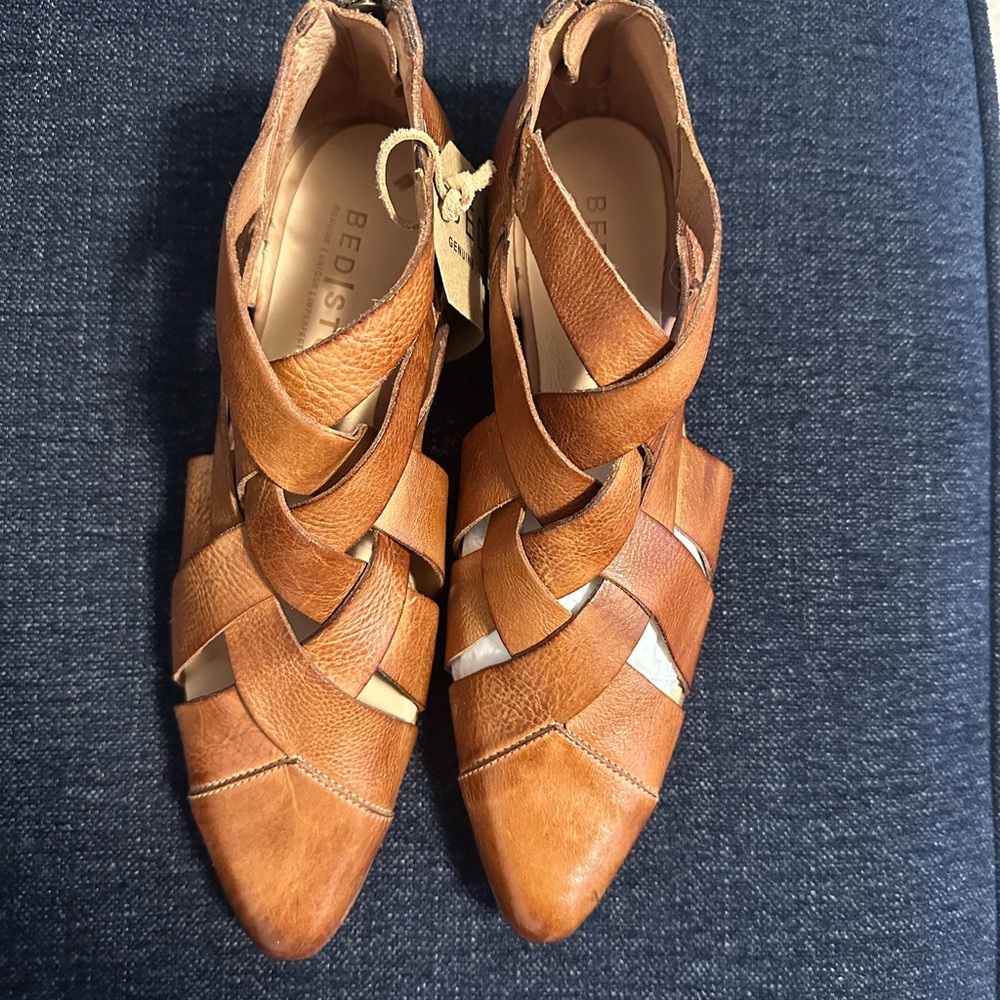 Bed Stu Women's Tan Leather Shoes